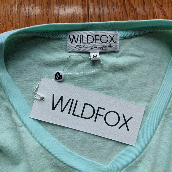 NWT Wildfox 'Beach Bums' V-Neck Sweatshirt - Picture 4 of 6